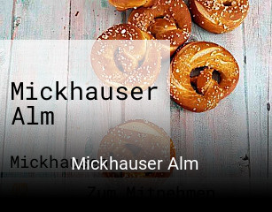 Mickhauser Alm online reservieren