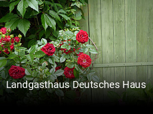 Landgasthaus Deutsches Haus tisch reservieren