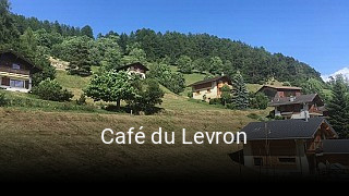 Café du Levron online reservieren