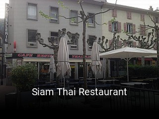 Siam Thai Restaurant reservieren