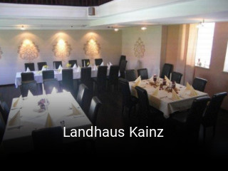 Landhaus Kainz online reservieren