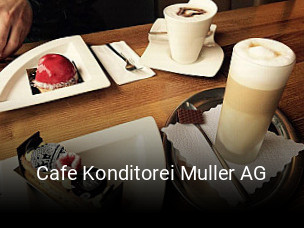 Cafe Konditorei Muller AG tisch reservieren