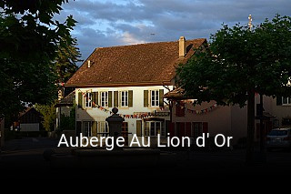 Jetzt bei Auberge Au Lion d' Or einen Tisch reservieren