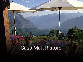 Jetzt bei Sass Malt Ristoro einen Tisch reservieren