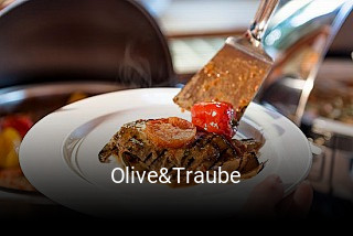 Jetzt bei Olive&Traube einen Tisch reservieren