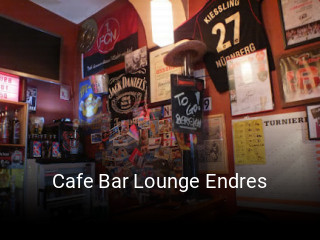 Cafe Bar Lounge Endres reservieren
