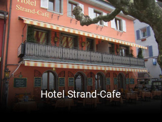 Hotel Strand-Cafe tisch reservieren