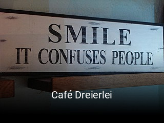 Café Dreierlei reservieren