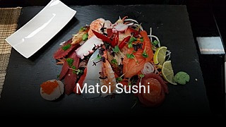 Jetzt bei Matoi Sushi einen Tisch reservieren