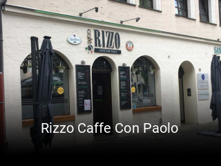 Jetzt bei Rizzo Caffe Con Paolo einen Tisch reservieren