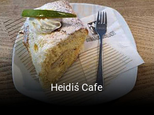 Heidiś Cafe online reservieren
