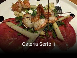 Jetzt bei Osteria Sertolli einen Tisch reservieren