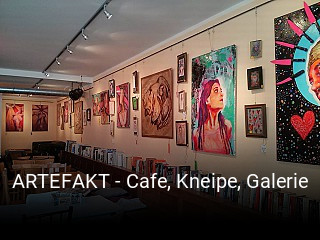 Jetzt bei ARTEFAKT - Cafe, Kneipe, Galerie einen Tisch reservieren