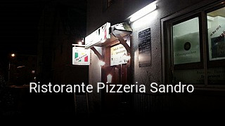 Jetzt bei Ristorante Pizzeria Sandro einen Tisch reservieren
