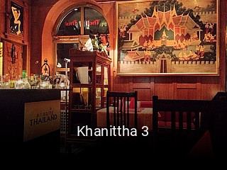 Jetzt bei Khanittha 3 einen Tisch reservieren