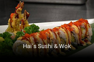 Jetzt bei Hai´s Sushi & Wok einen Tisch reservieren