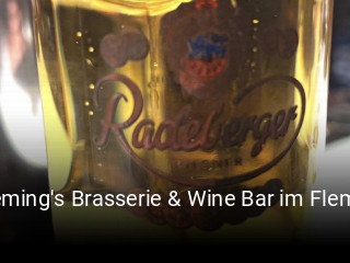 Jetzt bei Fleming's Brasserie & Wine Bar im Fleming's Hotel München City einen Tisch reservieren