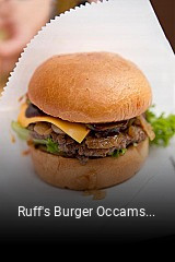 Jetzt bei Ruff's Burger Occamstraße einen Tisch reservieren