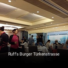 Jetzt bei Ruff's Burger Türkenstrasse einen Tisch reservieren