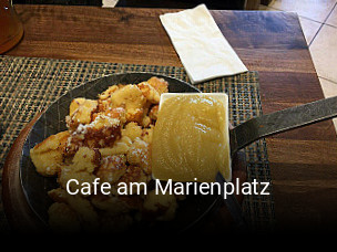 Jetzt bei Cafe am Marienplatz einen Tisch reservieren