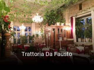 Jetzt bei Trattoria Da Fausto einen Tisch reservieren