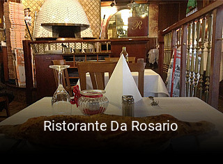 Jetzt bei Ristorante Da Rosario einen Tisch reservieren