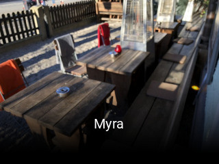 Jetzt bei Myra einen Tisch reservieren