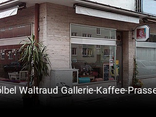 Jetzt bei Kölbel Waltraud Gallerie-Kaffee-Prasserie einen Tisch reservieren