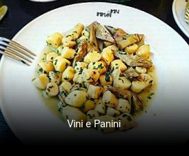Jetzt bei Vini e Panini einen Tisch reservieren