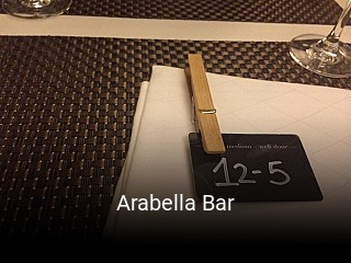 Jetzt bei Arabella Bar einen Tisch reservieren