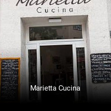 Jetzt bei Marietta Cucina einen Tisch reservieren