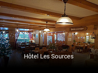 Jetzt bei Hôtel Les Sources einen Tisch reservieren