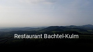 Restaurant Bachtel-Kulm reservieren