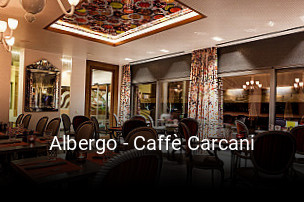 Albergo - Caffè Carcani tisch buchen