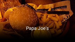 Papa Joe's online reservieren