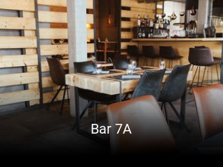 Jetzt bei Bar 7A einen Tisch reservieren