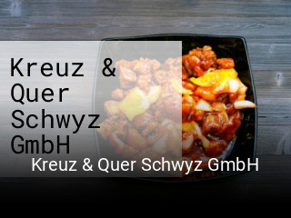 Kreuz & Quer Schwyz GmbH tisch reservieren