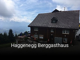 Haggenegg Berggasthaus tisch reservieren