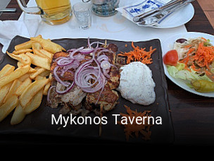 Mykonos Taverna tisch buchen