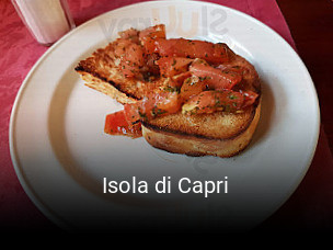 Jetzt bei Isola di Capri einen Tisch reservieren