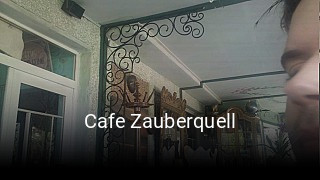 Cafe Zauberquell tisch reservieren