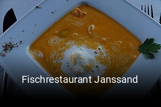 Fischrestaurant Janssand tisch buchen