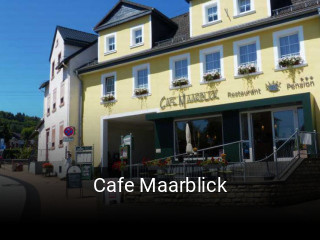 Cafe Maarblick tisch reservieren