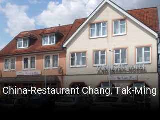Jetzt bei China-Restaurant Chang, Tak-Ming einen Tisch reservieren