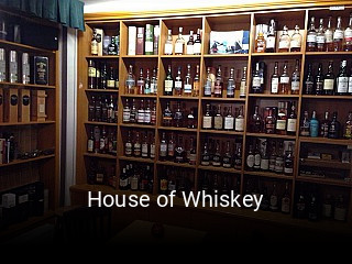 House of Whiskey tisch buchen
