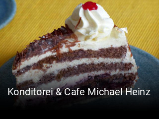 Konditorei & Cafe Michael Heinz reservieren