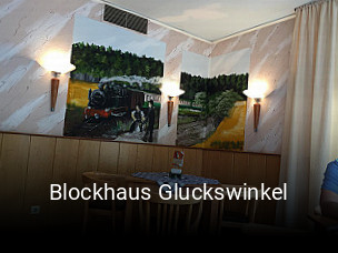 Blockhaus Gluckswinkel tisch buchen