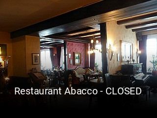 Restaurant Abacco - CLOSED tisch buchen