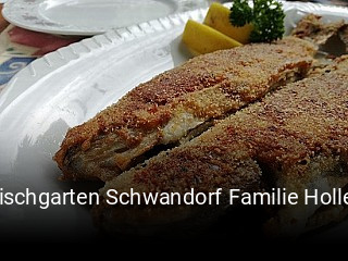 Fischgarten Schwandorf Familie Holler tisch buchen