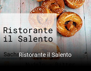Jetzt bei Ristorante il Salento einen Tisch reservieren